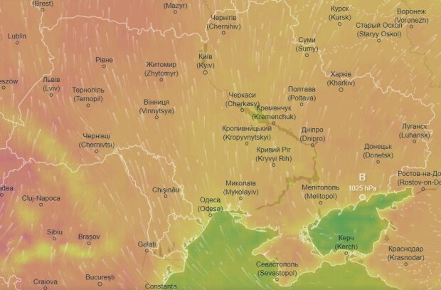 Погода в Украине