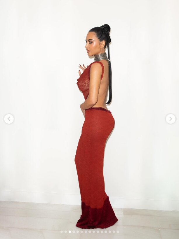 Скрин публикации Ким Кардашьян