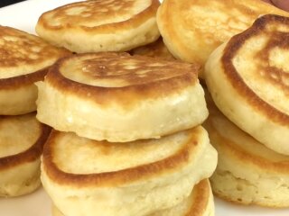 Необычные оладьи, кадр из видео