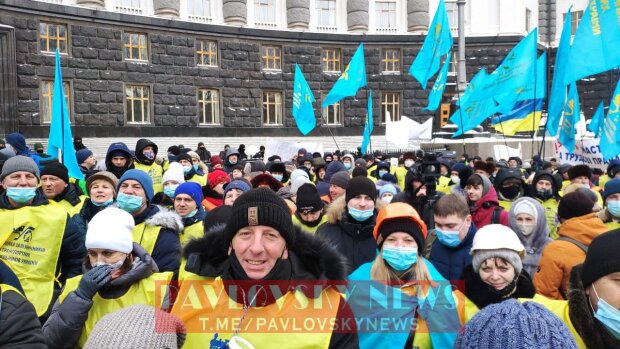 митинг работников Укразализныци