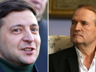 Віктор Медведчук/Володимир Зеленський