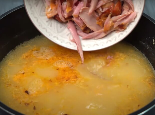 Гороховий суп, кадр з відео