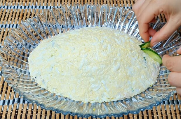 Салат "Козел в огороде", кадр из видео