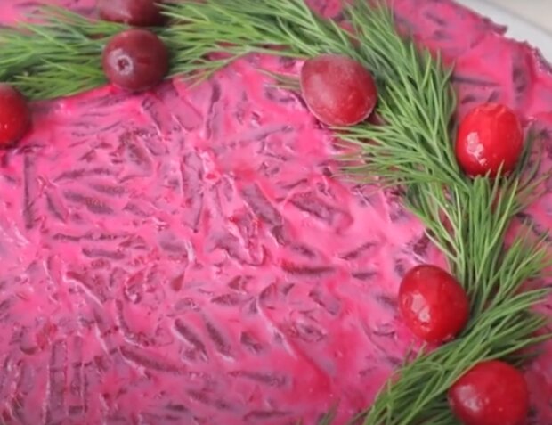 Гриби під шубою, кадр з відео