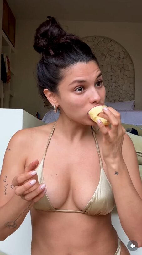 Скрін публікації Мішель Андраде