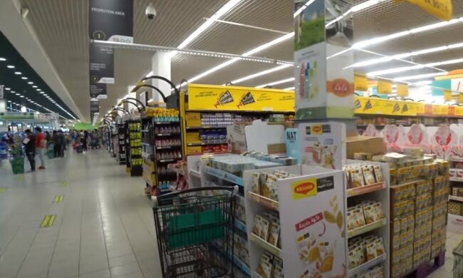 супермаркет, магазин, продукти