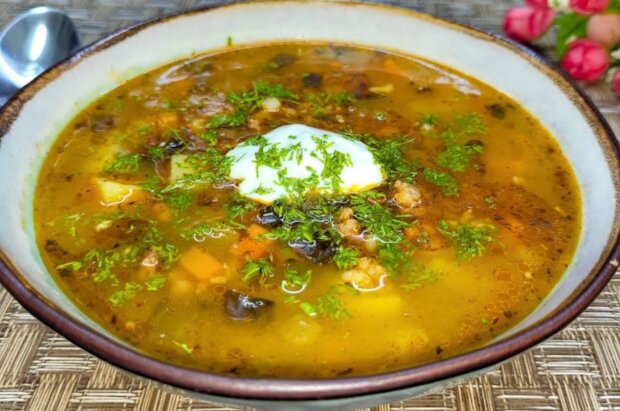 Суп, кадр із відео