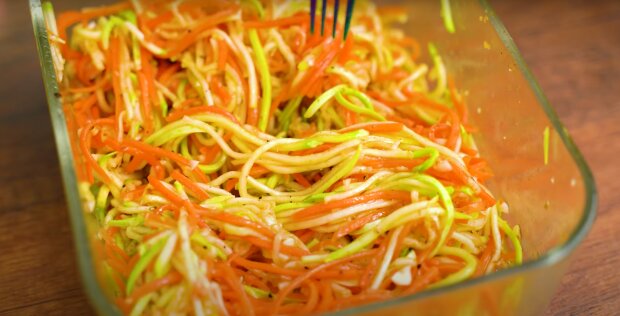 Кабачки по-корейски