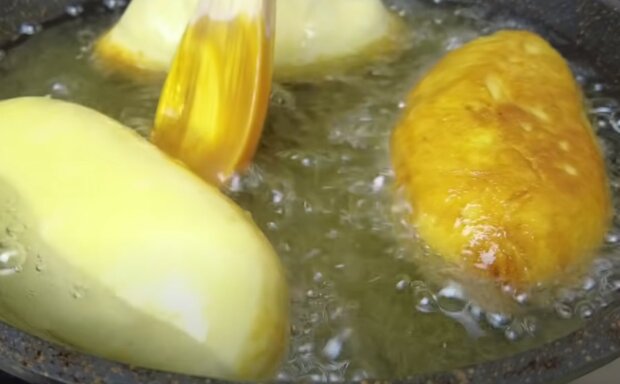 Приготовление пирожков, кадр из видео