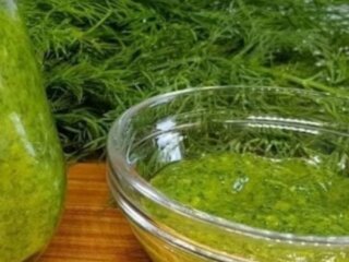 Соус из укропа, кадр из видео