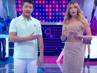 Леся Никитюк и Сергей Притула