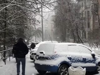 Снігова погода в Україні