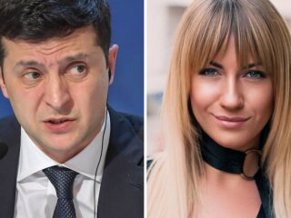 Володимир Зеленський та Леся Нікітюк