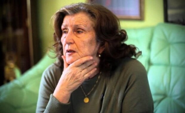 Ольга Кузьменко, кадр из интервью