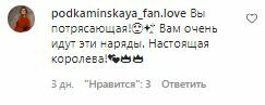 Комментарии на пост Елены Подкаминской