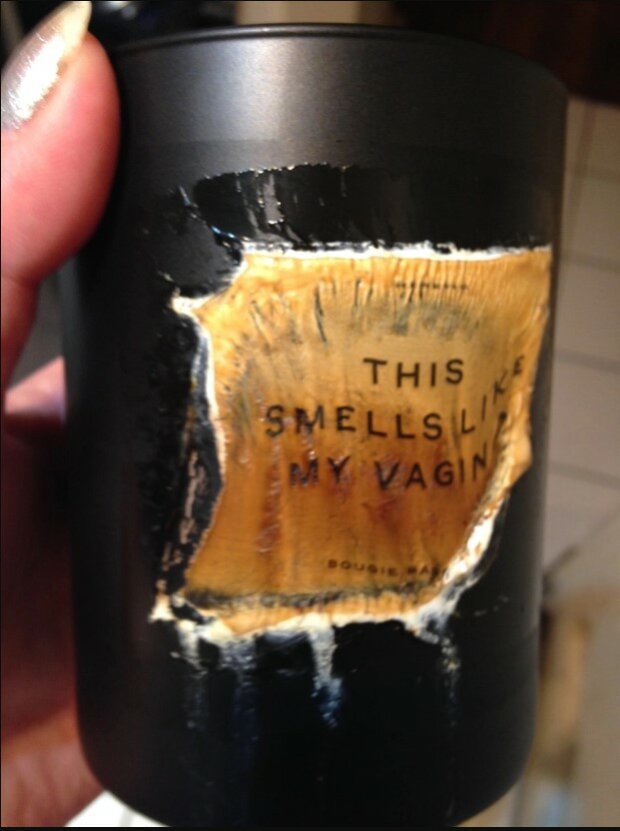 Свеча с запахом вагины Гвинет Пэлтроу