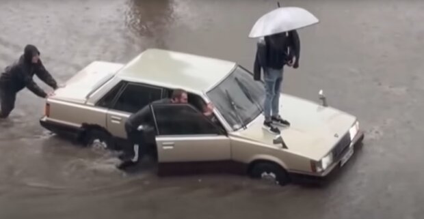Потоп в Одессе, погода