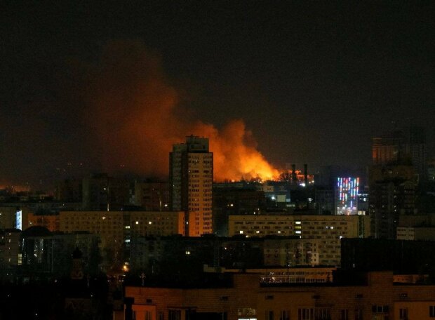 Українські бійці знищили російську колону у Києві