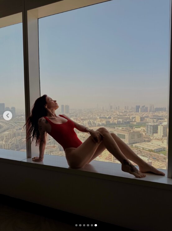 Скрін публікації Еріки