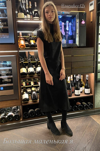 Вера Брежнева с дочерью Сарой