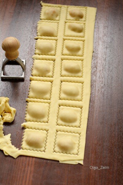 равиоли с тыквой