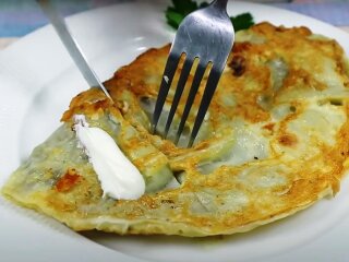 Чебуреко-голубцы, кадр из видео