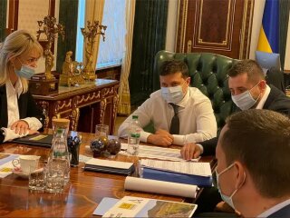 Володимир Зеленський і Тетяна Домбровська