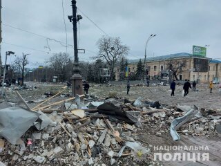 Харьков после обстрелов российских оккупантов