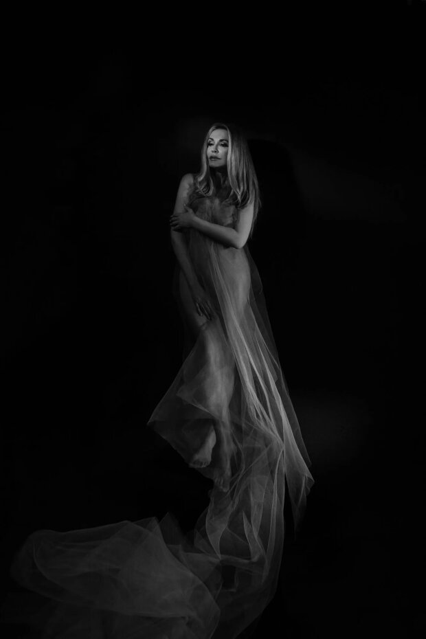 Ольга Сумська в образі ню