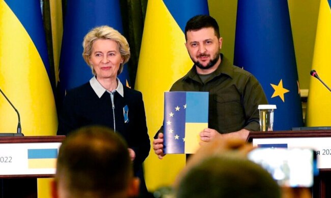 Володимир Зеленський та Урсула фон дер Ляйєн, фото: Офіс Президента