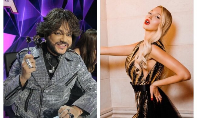 Філіп Кіркоров і Оля Полякова