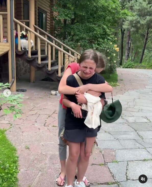 Скрин публикации Оли Поляковой