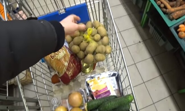 Продукти: скрін з відео