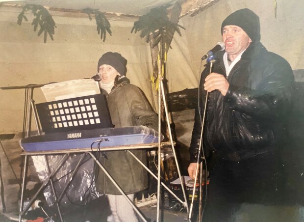 Ірина Федишин з батьком