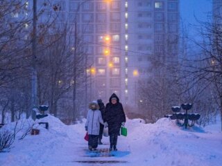 Снег, зима, фото из свободных источников