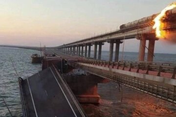Крымский мост, фото из соцсетей