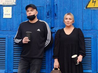 Андрій Данилко та Інна Білоконь, фото із соцмереж