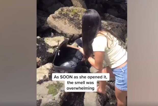 Блогери відкрили знайдений на пляжі чемодан та отримали травму на все життя