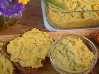 Намазка из кабачков, кадр из видео