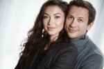 Поліна Логунова та Остап Ступка