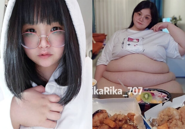 Дівчина погладшала до неймовірних розмірів