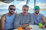 Евгений Комаровский с сыновьями
