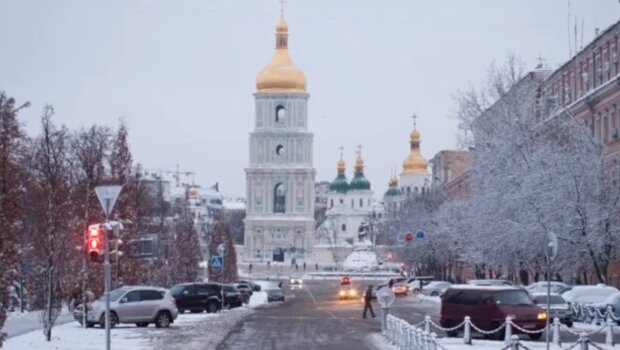 Погода, зима, церква