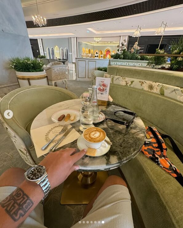 Скрин публикации Потапа