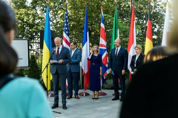 Олена Зеленська на офіційному заході