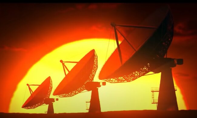 поиск сигналов в космосе