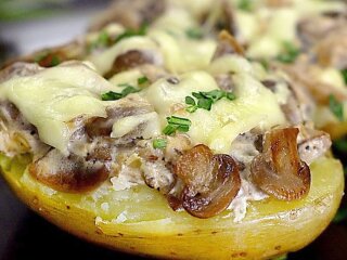 Запеченный картофель, кадр из видео