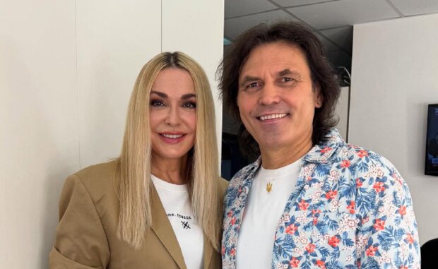 Ольга Сумская и Виталий Борысюк