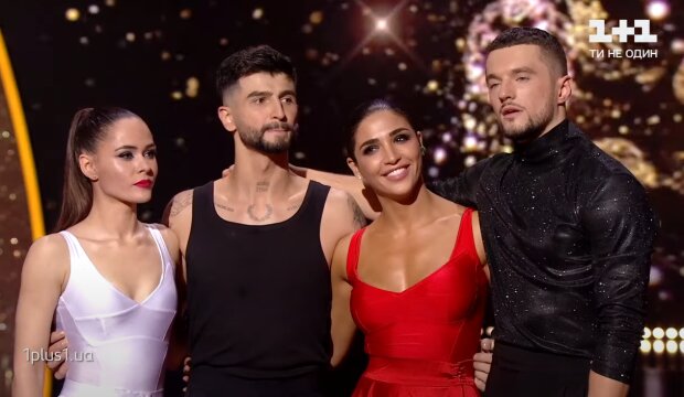 Финалисты проекта "Танцы со звездами", скриншот из видео