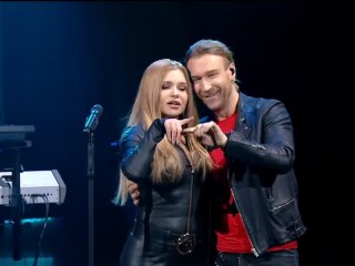 Олег Винник та Таюне, скріншот із відео